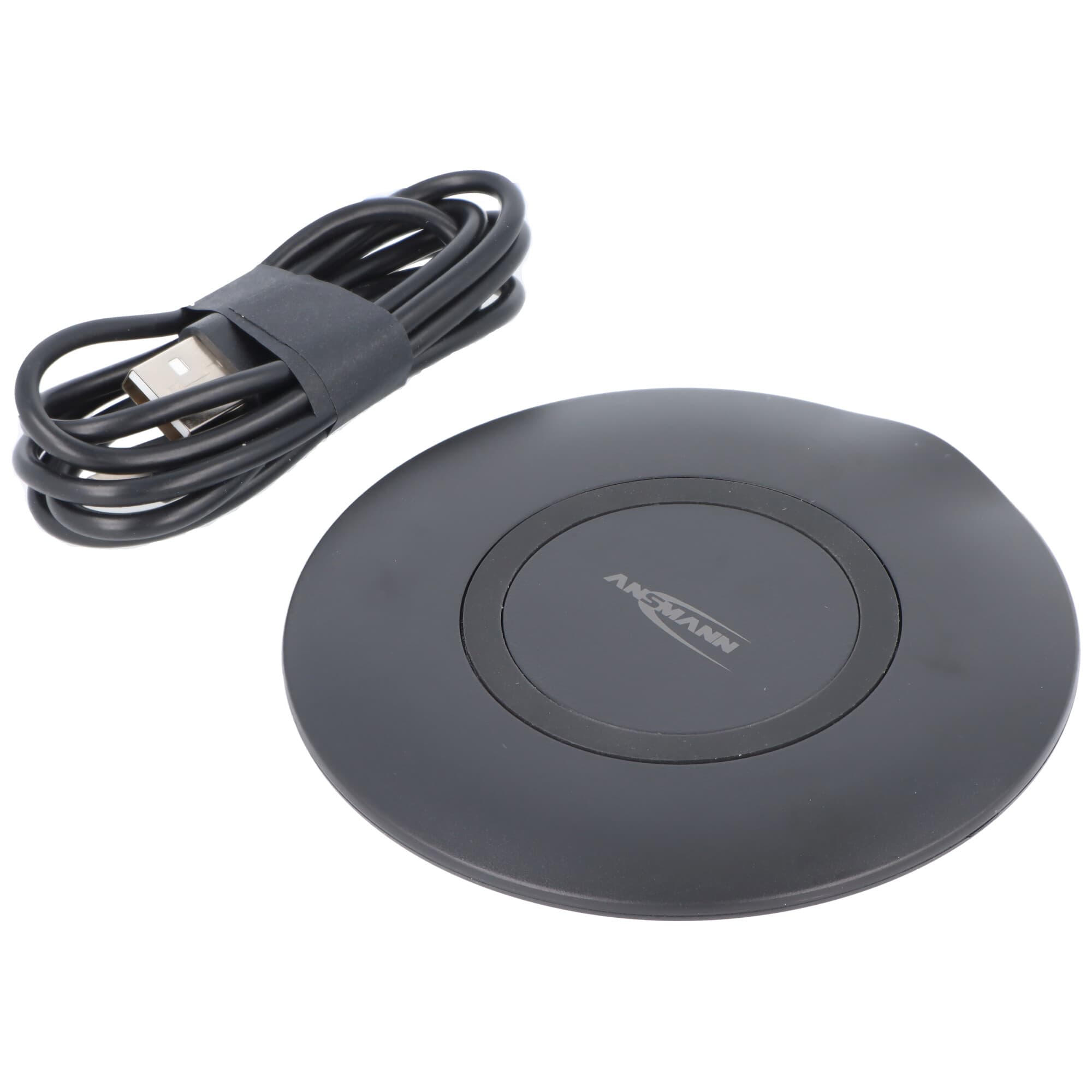 Chargeur à induction Ansmann WiLine 15R, chargeur sans fil, compatible avec tous les smartphones compatibles Qi