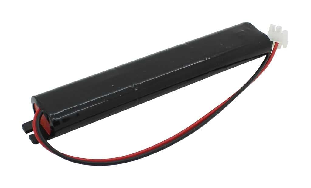 Batterie de secours NiMH 7,2 V 1500 mAh L2x3 Mignon avec câble de 200 mm, connecteur compatible avec Philips TrustSight Linear 3W, autonomie 1 heure