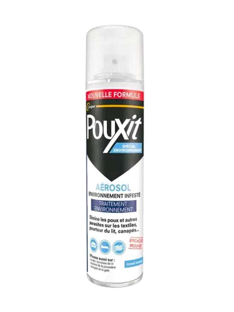 Pouxit Environnement Aérosol pour Environnement Infesté 250 ML