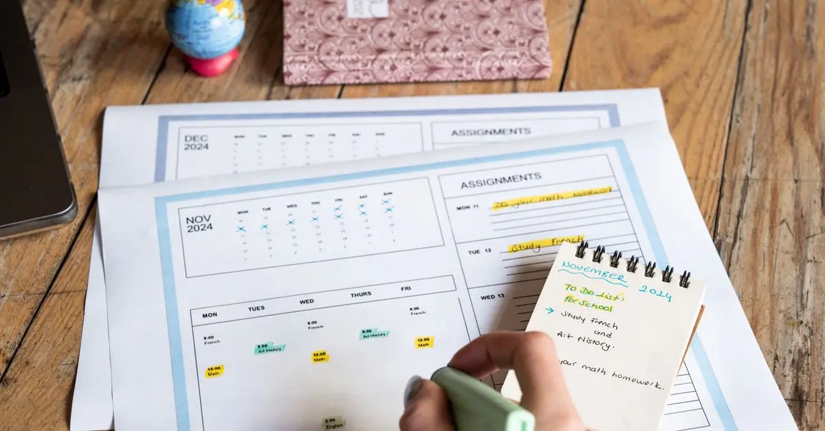 Comment Créer un Planning de Rentrée Idéal pour Votre Enfant