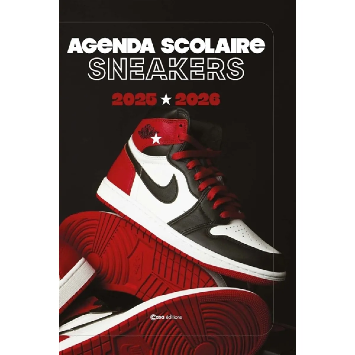 Agenda scolaire Sneakers : 2025-2026