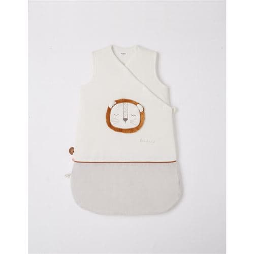 Gigoteuse Babou 70 cm veloudoux bicolore Babou & Kendi