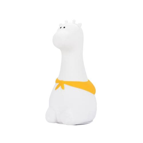 Veilleuse Enfants Girafe Portable FONGWAN Lumière Colorée, Commande Tactile, Cadeau pour Bébé - Jaune