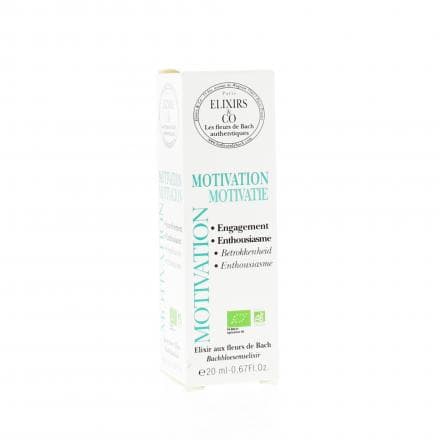 ELIXIRS & CO Les fleurs de bach Motivation flacon 20ml